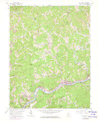 Big Chimney 1958 topographic map thumbnail