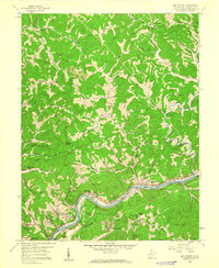 Big Chimney 1958 topographic map thumbnail