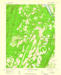 Big Pool 1958 topographic map thumbnail