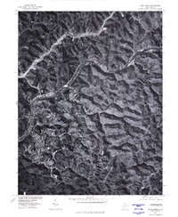 Blue Creek 1977 topographic map thumbnail