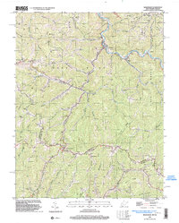 Bradshaw 1996 topographic map thumbnail