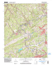 Bramwell 2001 topographic map thumbnail