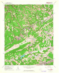 Bramwell 1962 topographic map thumbnail