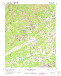 Bramwell 1962 topographic map thumbnail