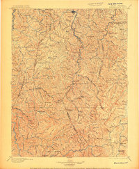 Buckhannon 1896 topographic map thumbnail