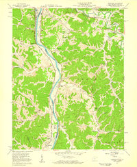Burnaugh 1957 topographic map thumbnail