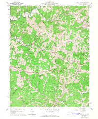 Burnt House 1964 topographic map thumbnail