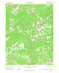 Cairo 1964 topographic map thumbnail