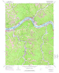 Cedar Grove 1965 topographic map thumbnail