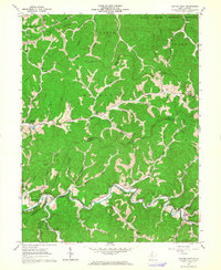 Center Point 1961 topographic map thumbnail