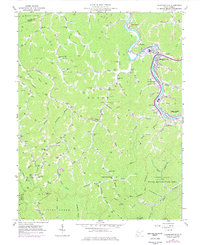 Chapmanville 1963 topographic map thumbnail
