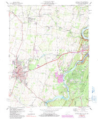 Charles Town 1978 topographic map thumbnail