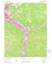 Charleston East 1958 topographic map thumbnail