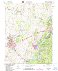 Charles Town 1978 topographic map thumbnail