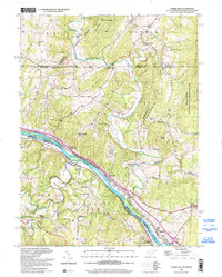 Cherry Run 1998 topographic map thumbnail