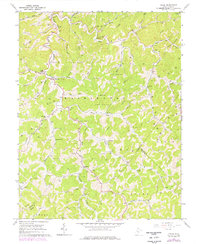 Chloe 1966 topographic map thumbnail