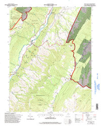 Circleville 1995 topographic map thumbnail