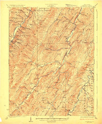 Circleville 1924 topographic map thumbnail