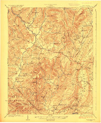 Clintonville 1923 topographic map thumbnail