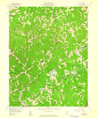 Clio 1957 topographic map thumbnail