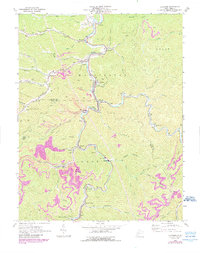 Clothier 1963 topographic map thumbnail