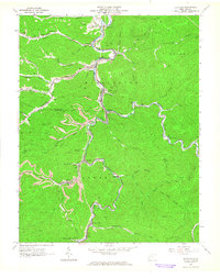 Clothier 1963 topographic map thumbnail