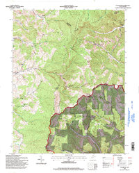 Colebank 1995 topographic map thumbnail