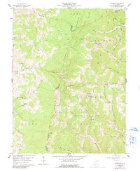 Colebank 1959 topographic map preview