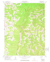 Colebank 1959 topographic map thumbnail