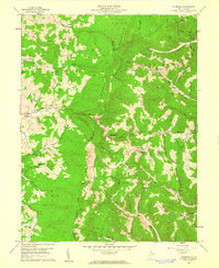 Colebank 1959 topographic map preview