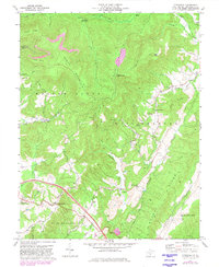 Cornstalk 1972 topographic map thumbnail