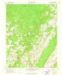 Cornstalk 1972 topographic map thumbnail