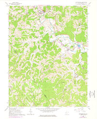 Cottageville 1960 topographic map thumbnail