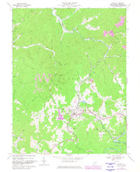 Cowen 1966 topographic map thumbnail