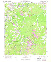 Crab Orchard 1968 topographic map thumbnail