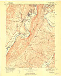 Cresaptown topographic map thumbnail
