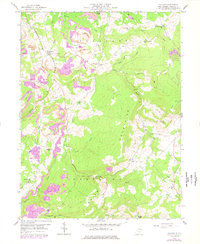 Cuzzart 1959 topographic map thumbnail