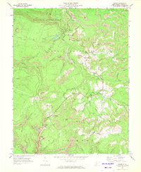 Danese 1969 topographic map thumbnail