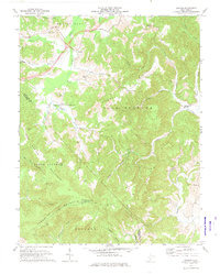 Dawson 1971 topographic map thumbnail