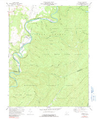 Denmar 1977 topographic map thumbnail