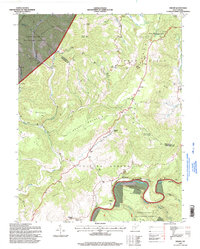 Droop 1995 topographic map preview