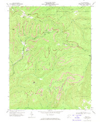 Duo 1972 topographic map thumbnail
