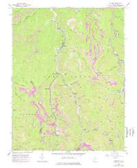 Eskdale 1965 topographic map thumbnail