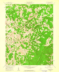 Fellowsville 1958 topographic map thumbnail
