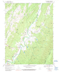 Fort Seybert 1969 topographic map thumbnail