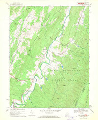 Fort Seybert 1969 topographic map thumbnail
