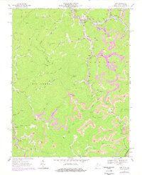 Gary 1967 topographic map thumbnail