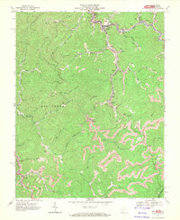 Gary 1967 topographic map thumbnail