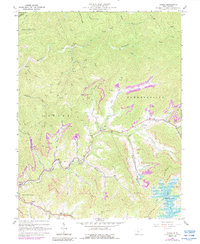 Gilboa 1967 topographic map thumbnail