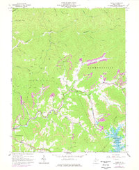Gilboa 1967 topographic map thumbnail